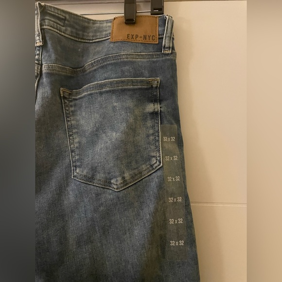 NWT Express Men’s Jeans Blue size 32x32 - Picture 4 of 4